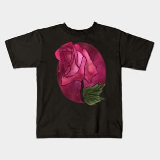 Galaxy Rose Kids T-Shirt